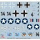 1/72 Irmgard - American Gustav in Tunisia - captured Me 109G-2 W.Nr.10605 (decal)