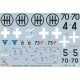 1/72 Italian Gustavs over Rome - Bf 109G in Regia Aeronautica part 4 (decal)