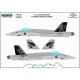 1/72 F/A-18 Switzerland Panthers special scheme -Masks set (mask and decal)