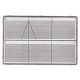 1/72 High Chain Fence (length: 256mm) w/Barbed Wire
