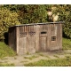 N Scale Shed For Materials