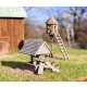 N Scale Rustic Well and Dovecote Set (laser-cut)