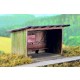 HO Scale Wooden Passenger Shelter