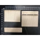 1/32, 1/35 Wooden Fence Type - 1 (laser cut, 2 sheets)