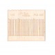 1/32, 1/35 Wooden Fence Type - 9 (laser cut, 2 sheets)