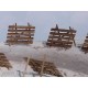 HO Scale 1/87 1/72 Snow Fences
