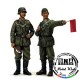 1/35 Italian & German Traffic Mouvers in Russia (2 Figures)