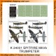 1/24 Supermarine Spitfire MkVB Paint Mask for Trumpeter (Canopy Masks + Insignia Masks)