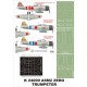 1/24 A6M2 Zero Paint Mask Vol.1 for Trumpeter (Canopy Masks + Insignia Masks)