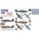1/24 Hurricane IIC Paint Mask for Trumpeter kit (Canopy Masks + Insignia Masks + Decals)