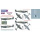 1/24 Spitfire Mk.Vb Paint Mask No.2 for Airfix (Canopy Masks + Insignia Masks + Decals)