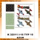 1/32 Polikarpow I-16 (Spain) Paint Mask for Azur (Canopy Masks + Insignia Masks)