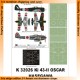 1/32 Ki-43 II Oscar Paint Mask Vol.1 for Hasegawa (Canopy Masks + Insignia Masks)