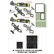 1/32 P-36/H-75 Hawk (Finland) Paint Mask for Azur (Canopy Masks + Insignia Masks)