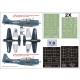 1/32 SBD-5 Paint Mask for Trumpeter (Canopy Masks + Insignia Masks + Decals)