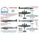 1/32 Bf 110C Paint Mask for Dragon (Canopy Masks + Insignia Masks)