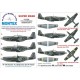 1/32 P-51A Mustang Paint Mask for Hobbycraft (Canopy Masks + Insignia Masks)