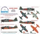 1/32 Mitsubishi A6M5 Zero Paint Mask Vol.2 for Tamiya (Canopy Masks + Insignia Masks)