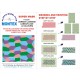 1/32 LOZENGE 4 Colours Paint Mask (12 sheets)