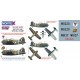 1/32 Brewster Buffalo MK I Canopy Masks + Insignia Masks + Decals for Special Hobby