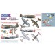 1/32 P-47D Thunderbolt Paint Mask with Decals for Hasegawa kit 