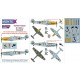 1/32 Bf109E-3 Paint Mask for Eduard kit (Canopy Masks + Insignia Masks + Decals)