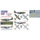 1/32 P-51D Mustang Paint Mask for Tamiya kit (Canopy Masks + Insignia Masks + Decals)