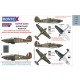 1/32 Hurricane I Paint Mask for Fly/Pacific Coast Models (Insignia & Canopy Masks + Decals)