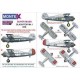 1/32 Gladiator Mk I Paint Mask for ICM kits (2 Canopy & 3 Insignia Masking)