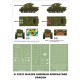 1/35 M4A3E8 Sherman Paint Mask Vol.1 for Dragon (Insignia Masks + Wheel Mask)