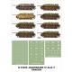 1/35 Jagdpanzer IV L/70 Paint Mask Vol.2 for Dragon (Insignia Masks + Wheel Mask)