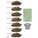 1/35 King Tiger Paint Mask for Dragon &Tamiya (Insignia Masks)