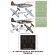 1/48 P-51D Mustang Paint Mask Vol.4 for Tamiya (Canopy Masks + Insignia Masks)