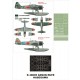 1/48 A6M2 Rufe Paint Mask Vol.2 for Hasegawa (Canopy Masks + Insignia Masks)