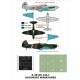 1/48 Jak-1 Paint Mask Vol.2 for Accurate Miniatures (Canopy Masks + Insignia Masks)