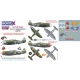 1/48 P-47D Razorback Paint Mask Vol.3 for Tamiya (Canopy Masks + Insignia Masks + Decals)