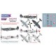1/48 Supermarine Spitfire Mk.IX Paint Mask with Decals for Hasegawa kit