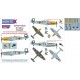 1/48 Bf109E-3 Paint Mask for Eduard kit (Canopy Masks + Insignia Mask + Decals)