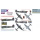 1/48 Hawker Typhoon Mk.Ib Paint Mask for Hasegawa (Canopy Masks +Insignia Masks +Decals)