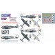 1/48 Focke-Wulf Fw 190A-5 Paint Mask for Hasegawa kit (Insignia &Canopy Masks+Decals)