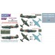 1/48 Yakovlev Yak-1 Paint Mask for Acc Miniatures (Canopy Masks + Insignia Mask + Decals)