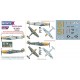1/48 Bf 109E-4 Paint Mask for Tamiya kit (Canopy Masks + Insignia Mask + Decals)