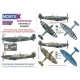 1/48 Supermarine Spitfire IX Paint Masks for Eduard (2x canopy & 2x insignia w/decals)