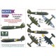 1/48 Finnish Bristol Blenheim I Paint Masks for Airfix (2x canopy & 1x insignia w/decals)