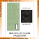 1/32 Messerschmitt Bf-109G-6 Paint Mask for Hasegawa kit (Canopy Masks + Insignia Masks)