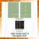 1/32 Mikoyan-Gurevich MiG-3 Paint Mask for Trumpeter kit (Canopy Masks + Insignia Masks)