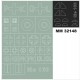 1/32 Messerschmitt Me163 Paint Mask for Meng QS-001 kit (Canopy Masks + Insignia Mask)