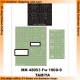 1/48 Focke-Wulf Fw 190D-9 Paint Mask for Tamiya kit (Canopy Masks + Insignia Masks)