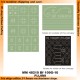1/48 Messerschmitt Bf 109G-10 Paint Mask for Fujimi kit (Canopy Masks + Insignia Masks)