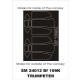 1/24 Messerschmitt Bf-109K-4 Paint Mask for Trumpeter kit (outside-inside)